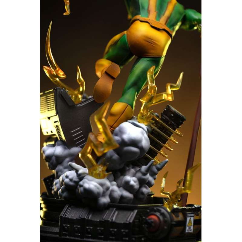 SPOTT-GR Spider-Man vs. Villains Diorama BDS Art Scale - Φιγούρα (Αναλογία 1/10) Electro με Ύψος 25cm