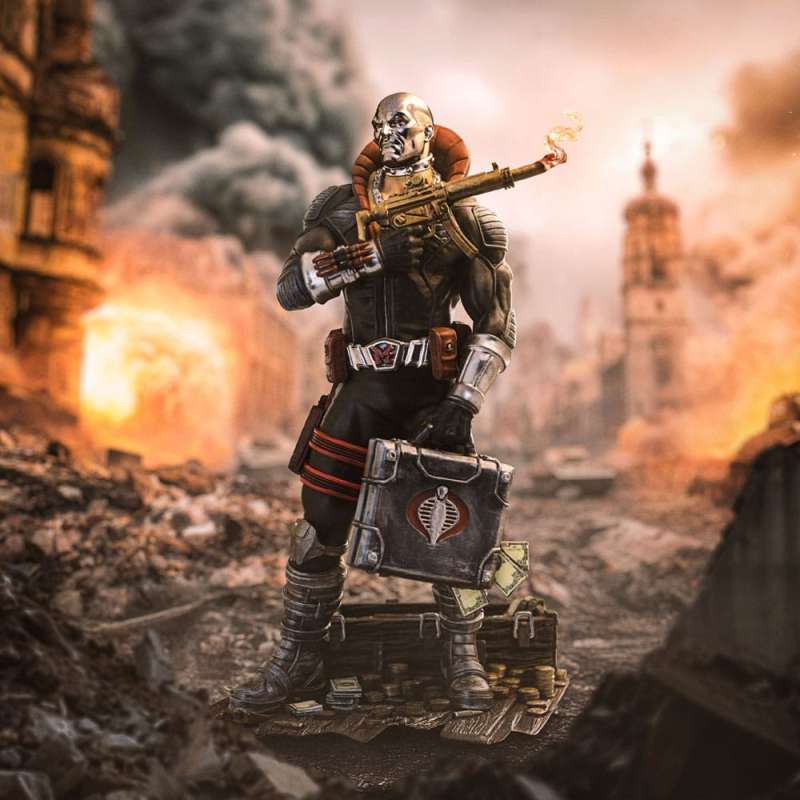 SPOTT-GR G.I. Joe Art Scale - Φιγούρα (Αναλογία 1/10) Destro με Ύψος 22cm