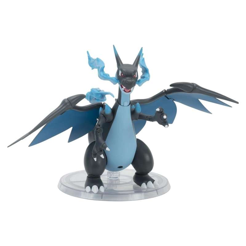 SPOTT-GR Pokémon Select Super-Articulated Figure Mega Charizard X με Ύψος 15cm