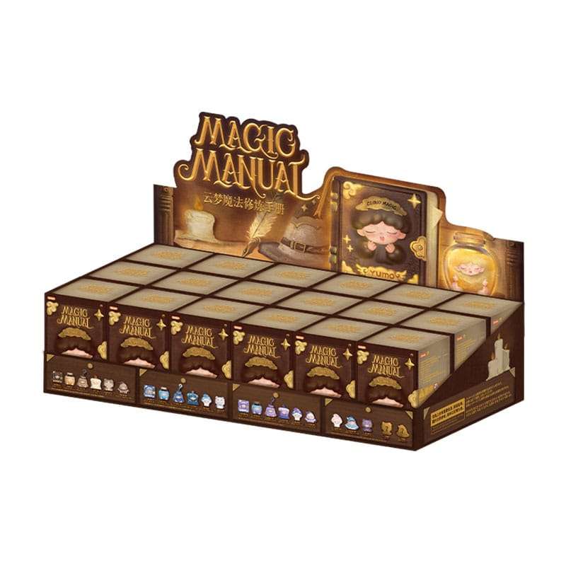 SPOTT-GR Yumo: Magic Manual Mini Series Blind Box Figure Display με Ύψος 5cm (Σετ 18 Τεμάχια)