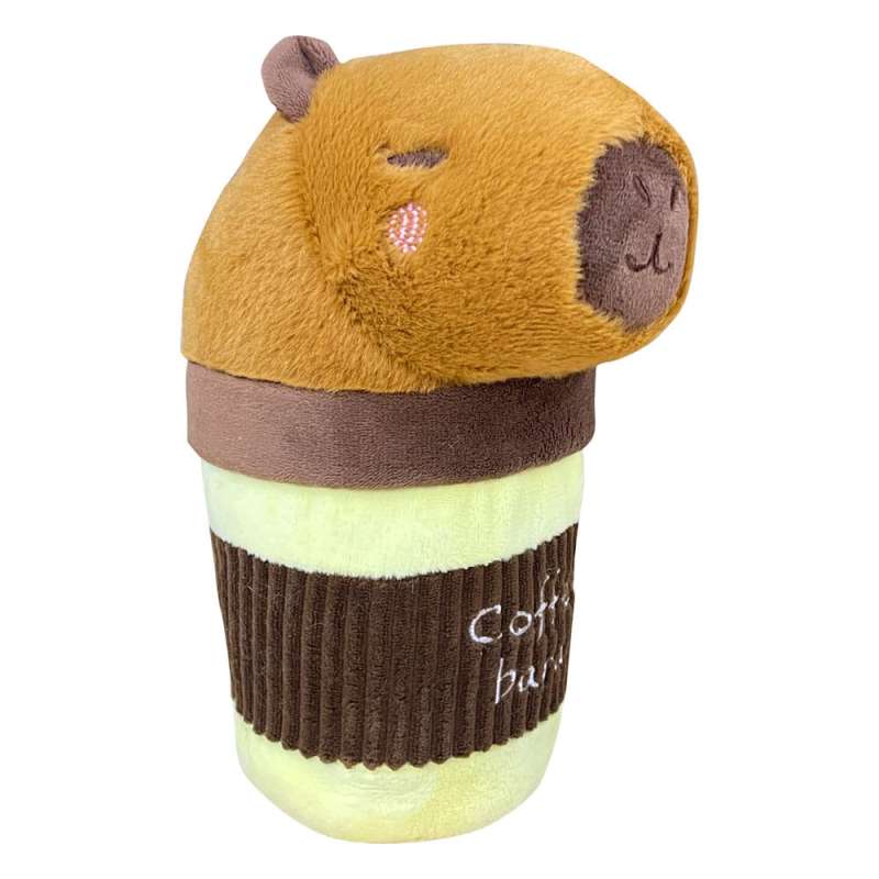 SPOTT-GR Capybara - Λούτρινο Coffeebara με Ύψος 22cm