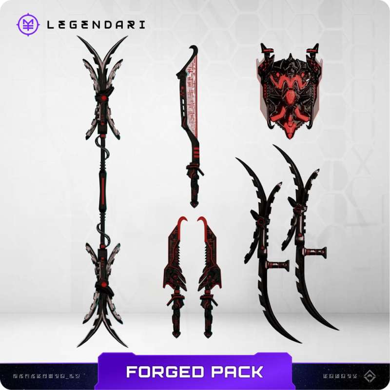 SPOTT-GR Legendari Accessory Pack Forged Weapons Pack