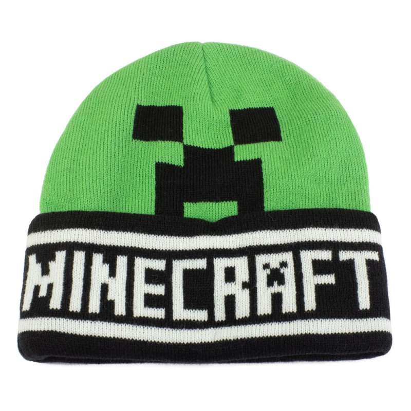 SPOTT-GR Σκούφος Minecraft Creeper Face