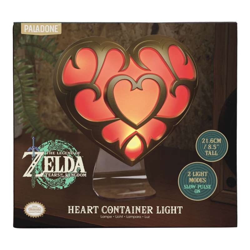 SPOTT-GR The Legend of Zelda: Tears of the Kingdom - Φωτιστικό Heart Container με Ύψος 22cm