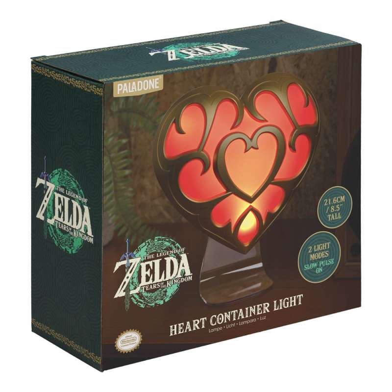 SPOTT-GR The Legend of Zelda: Tears of the Kingdom - Φωτιστικό Heart Container με Ύψος 22cm