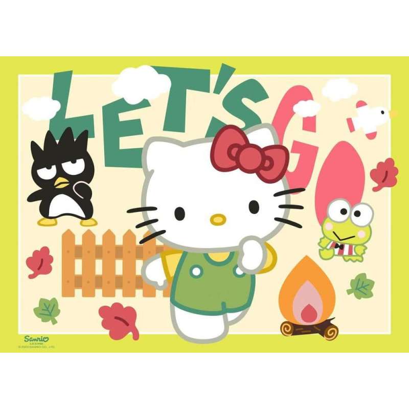 SPOTT-GR Hello Kitty Puzzle Let's Go, Hello Kitty! (Σετ 4 Τεμαχίων x 100 Κομμάτια)
