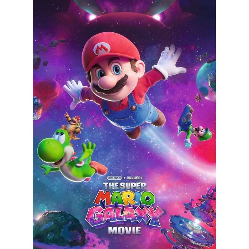 SPOTT-GR The Super Mario Galaxy Movie - Παιδικό Παζλ (300 Κομμάτια XXL)