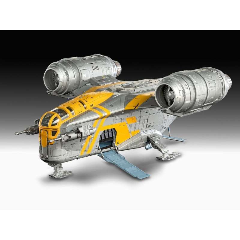 SPOTT-GR Star Wars The Mandalorian and Grogu Revell - Κιτ Μοντελισμού (Αναλογία 1/72) Razor Crest με Ύψος 34cm