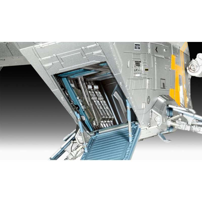 SPOTT-GR Star Wars The Mandalorian and Grogu Revell - Κιτ Μοντελισμού (Αναλογία 1/72) Razor Crest με Ύψος 34cm