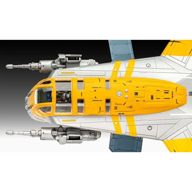 SPOTT-GR Star Wars The Mandalorian and Grogu Revell - Κιτ Μοντελισμού (Αναλογία 1/72) Razor Crest με Ύψος 34cm