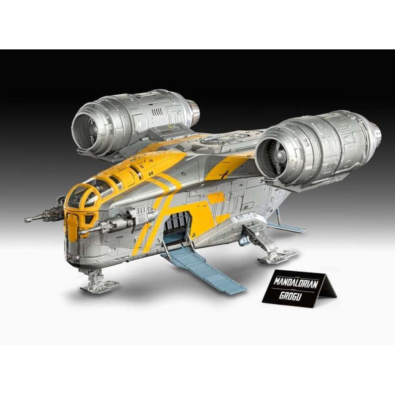 SPOTT-GR Star Wars The Mandalorian and Grogu Revell - Κιτ Μοντελισμού (Αναλογία 1/72) Razor Crest με Ύψος 34cm