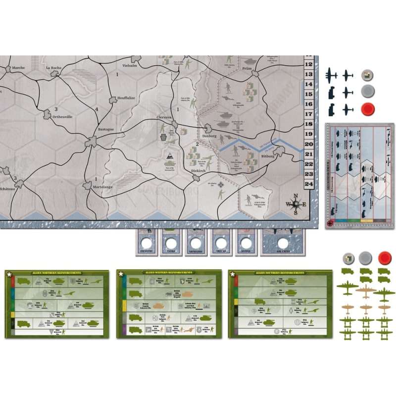 SPOTT-GR Avalon Hill Επιτραπέζιο Παιχνίδι Axis & Allies: Battle of the Bulge (Αγγλική Έκδοση)