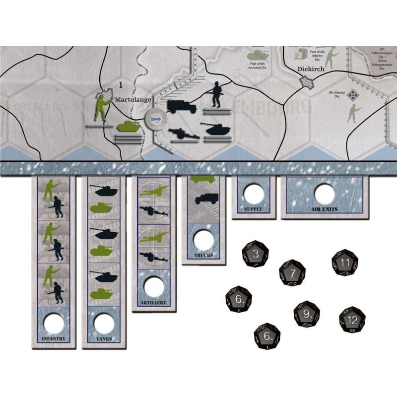 SPOTT-GR Avalon Hill Επιτραπέζιο Παιχνίδι Axis & Allies: Battle of the Bulge (Αγγλική Έκδοση)