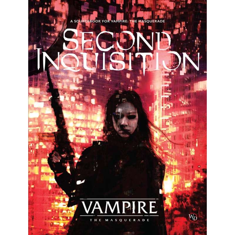 SPOTT-GR Vampire: The Masquerade 5th Edition - RPG Βιβλίο Κανόνων (Core Rulebook) Second Inquisition (Αγγλική Έκδοση)