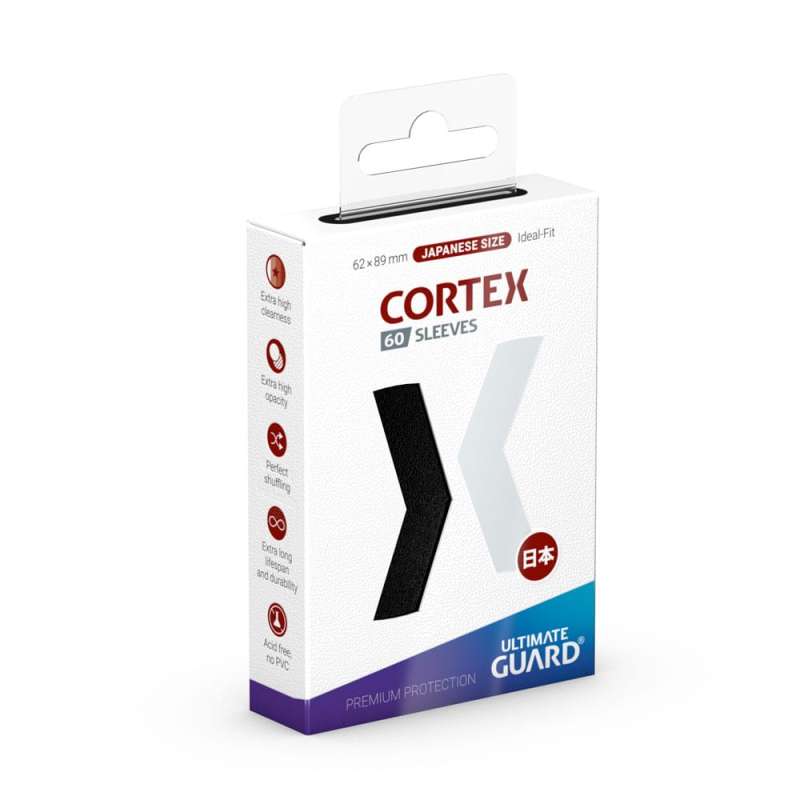SPOTT-GR Ultimate Guard Cortex - Θήκες για Κάρτες Japanese Size (60) σε Μαύρο Χρώμα