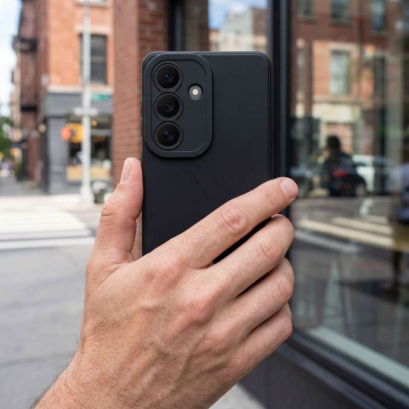 SPOTT-GR Matte 2.0 Case - Θήκη for Samsung Galaxy A54 5G σε Μαύρο Χρώμα