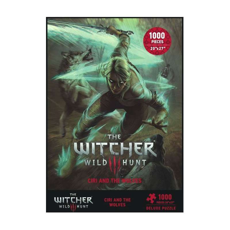 SPOTT-GR Witcher 3 Wild Hunt Puzzle Ciri and the Wolves - 1000 Κομμάτια