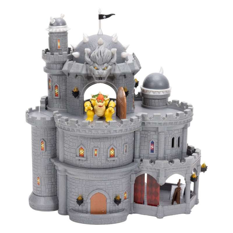 SPOTT-GR The Super Mario Galaxy Movie Deluxe Playset with 1 - Μίνι Φιγούρα Bowser Castle