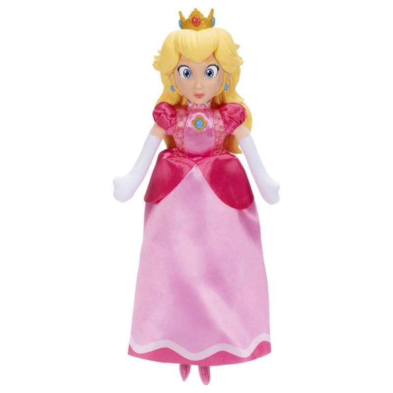 SPOTT-GR The Super Mario Galaxy Movie - Λούτρινη Princess Peach με Ύψος 23cm