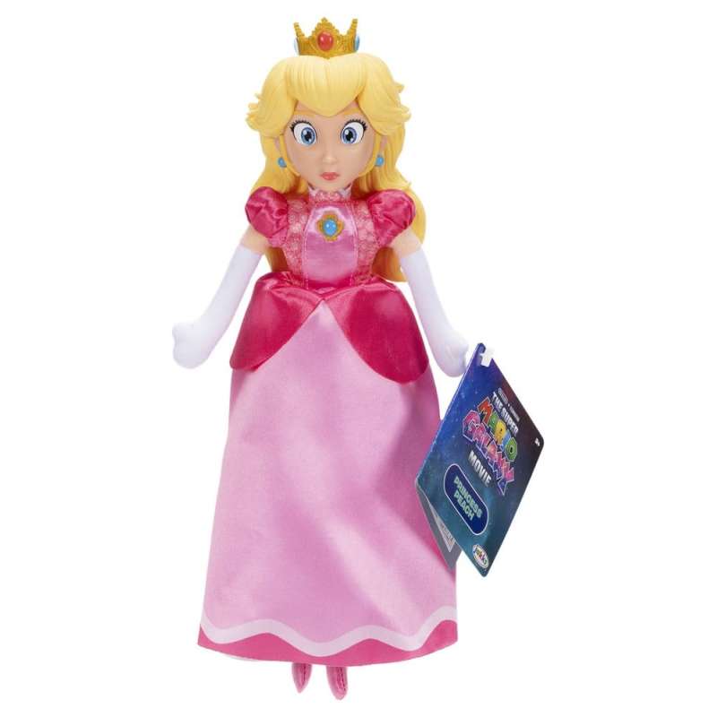 SPOTT-GR The Super Mario Galaxy Movie - Λούτρινη Princess Peach με Ύψος 23cm