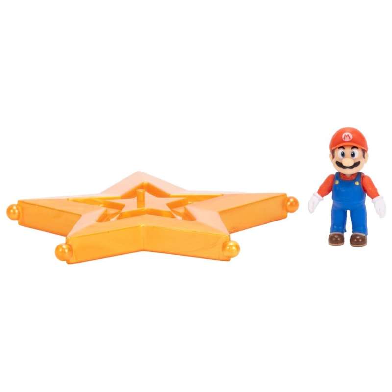 SPOTT-GR The Super Mario Galaxy Movie - Φιγούρες Δράσης με Ύψος 4cm Wave 1 (Σετ 12 Τεμάχια)