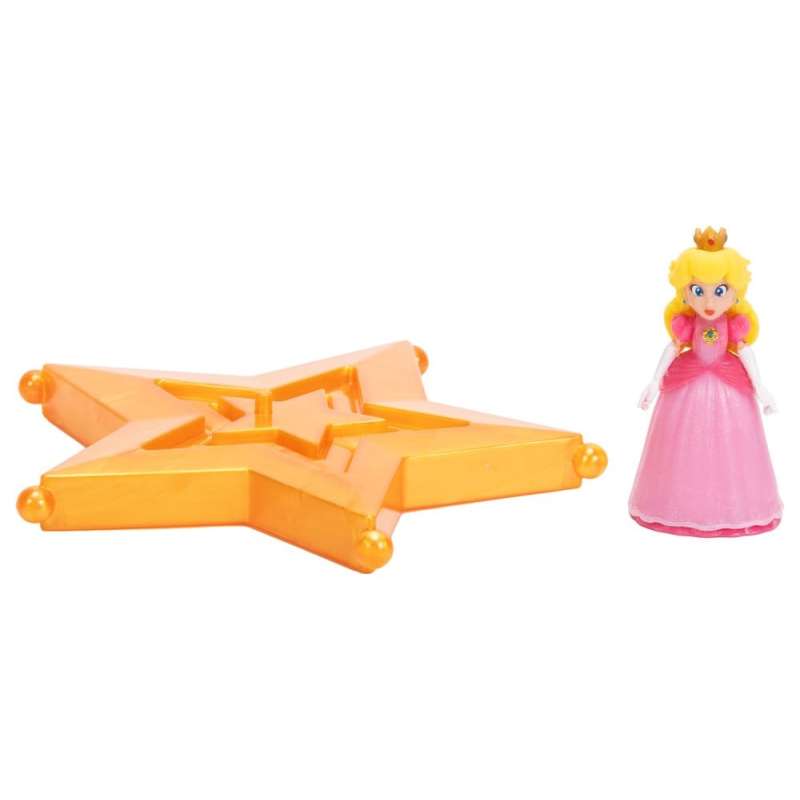 SPOTT-GR The Super Mario Galaxy Movie - Φιγούρες Δράσης με Ύψος 4cm Wave 1 (Σετ 12 Τεμάχια)