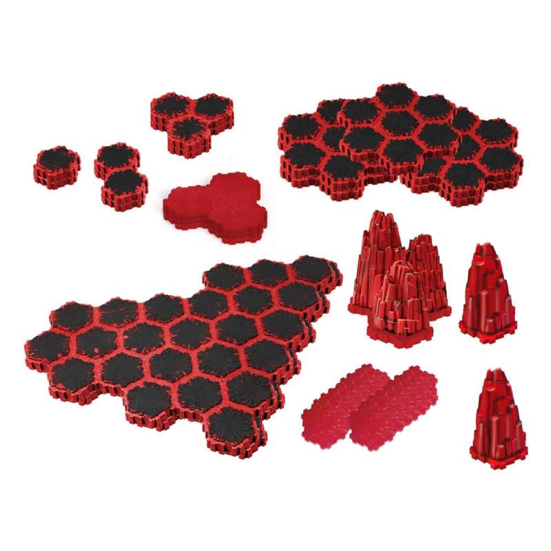 SPOTT-GR Heroscape Terrain Expansion The Lava Fields of Valhalla (Αγγλική Έκδοση)