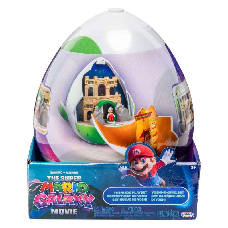 SPOTT-GR The Super Mario Galaxy Movie Playset with 2 - Μίνι Φιγούρες Yoshi Egg