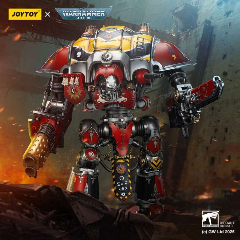 SPOTT-GR Warhammer 40,000: Space Marine 2 - Φιγούρα Δράσης Imperial Knights House Raven Knight Errant με Ύψος 56cm
