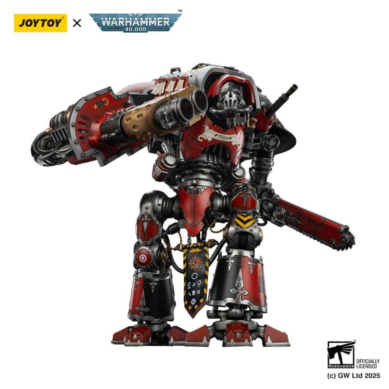 SPOTT-GR Warhammer 40,000: Space Marine 2 - Φιγούρα Δράσης Imperial Knights House Raven Knight Errant με Ύψος 56cm