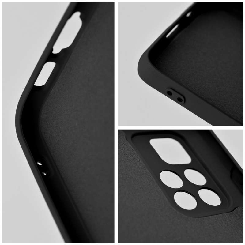 SPOTT-GR Silicone Matte - Θήκη για Xiaomi Redmi 15A σε Μαύρο Χρώμα
