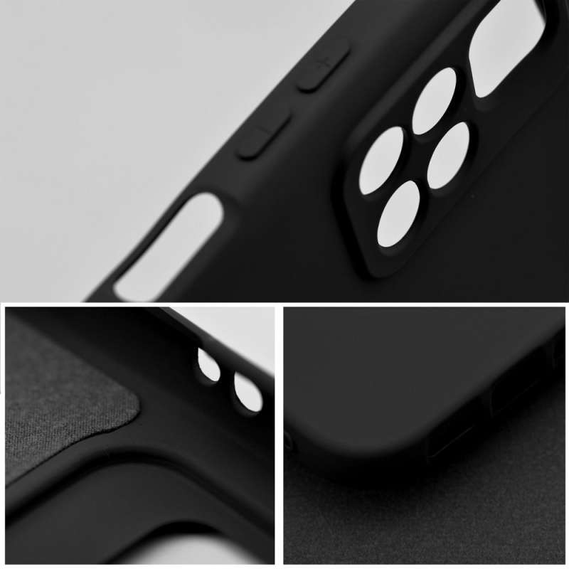 SPOTT-GR Silicone Matte - Θήκη για Xiaomi Redmi 15A σε Μαύρο Χρώμα