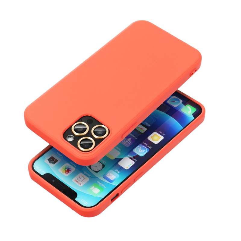 SPOTT-GR Silicone Matte - Θήκη για Xiaomi Redmi 15A σε Πορτοκαλί Χρώμα