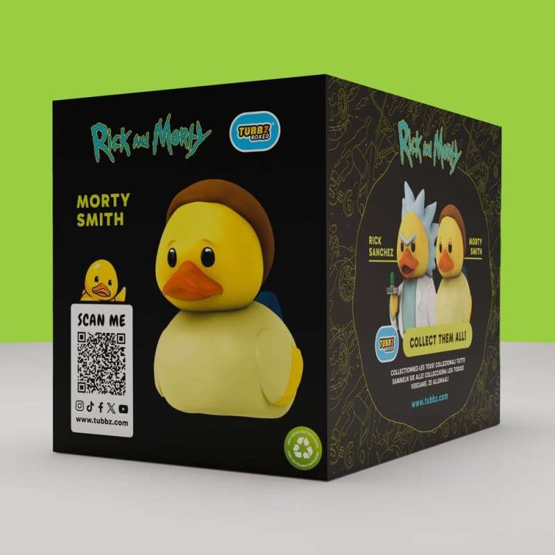 SPOTT-GR Rick and Morty Tubbz - Φιγούρα PVC Morty Boxed Edition με Ύψος 10cm