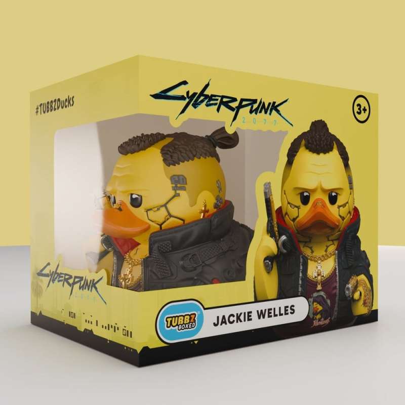 SPOTT-GR Cyberpunk 2077 Tubbz - Φιγούρα PVC Jackie Welles Boxed Edition με Ύψος 10cm
