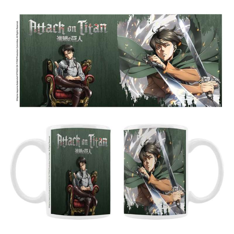 SPOTT-GR Attack on Titan Ceramic - Κούπα Levi