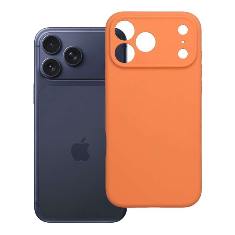 SPOTT-GR Forcell F-Protect Rubber Premium - Θήκη για Apple iPhone 17 Pro Max με Υποστήριξη MagSafe σε Πορτοκαλί Χρώμα