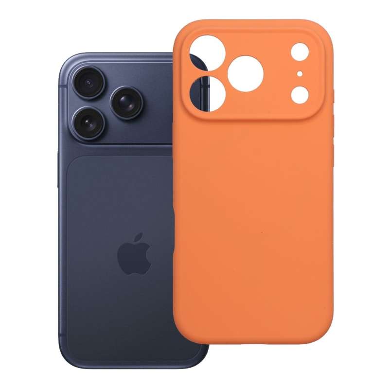 SPOTT-GR Forcell F-Protect Rubber Premium - Θήκη για Apple iPhone 17 Pro με Υποστήριξη MagSafe σε Πορτοκαλί Χρώμα