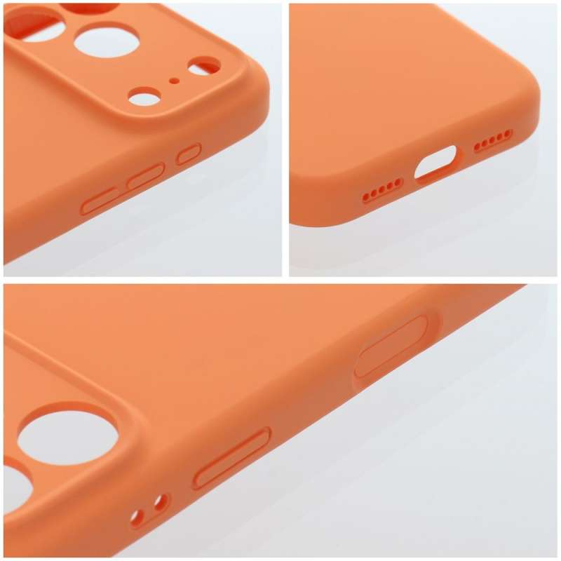 SPOTT-GR Forcell F-Protect Rubber Premium - Θήκη για Apple iPhone 17 Pro με Υποστήριξη MagSafe σε Πορτοκαλί Χρώμα