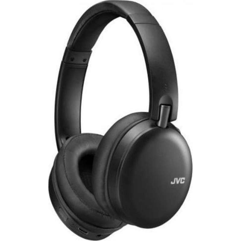 SPOTT-GR JVC HAS91NBU - Ασύρματα Over-Ear Aκουστικά Bluetooth με ANC (Ακύρωση Θορύβου) σε Μαύρο Χρώμα