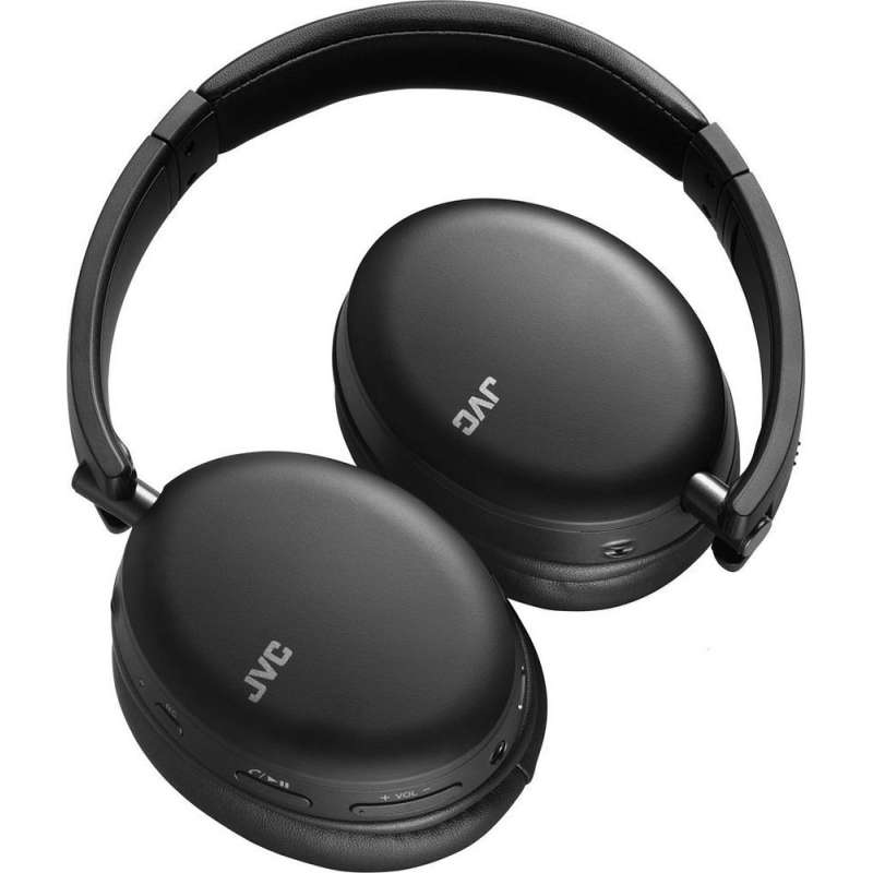 SPOTT-GR JVC HAS91NBU - Ασύρματα Over-Ear Aκουστικά Bluetooth με ANC (Ακύρωση Θορύβου) σε Μαύρο Χρώμα