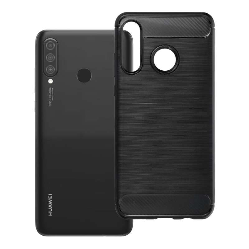 SPOTT-GR Carbon 2.0 Case - Θήκη για Huawei P30 Lite σε Μαύρο Χρώμα