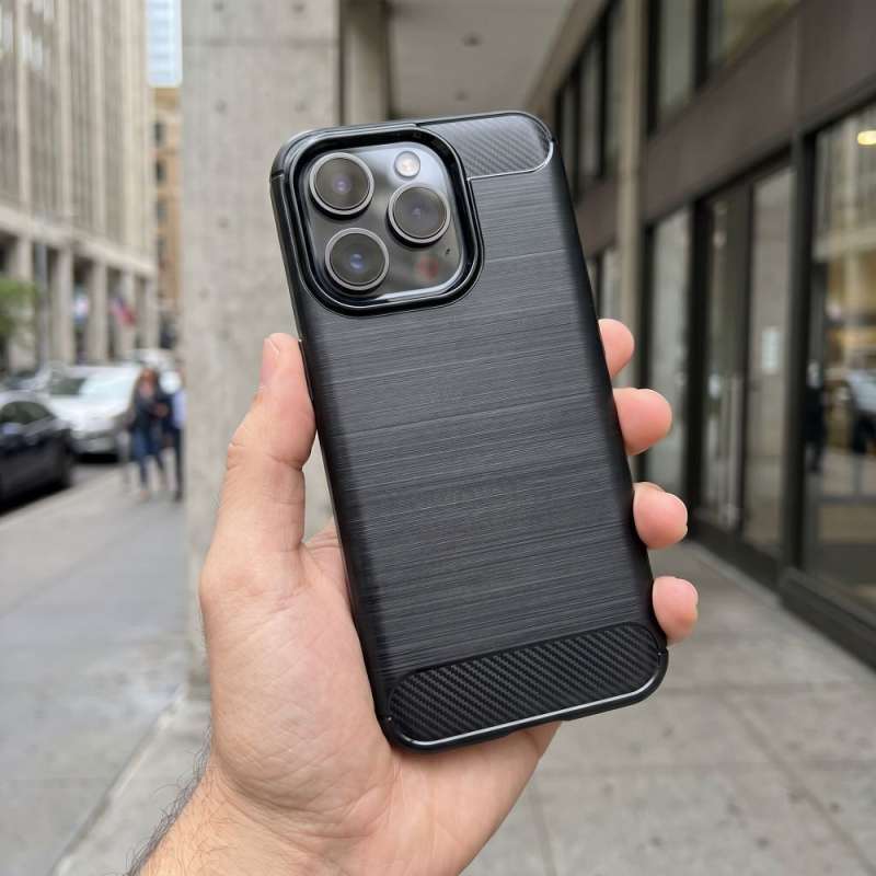 SPOTT-GR Carbon 2.0 Case - Θήκη για Apple iPhone 11 Pro σε Μαύρο Χρώμα