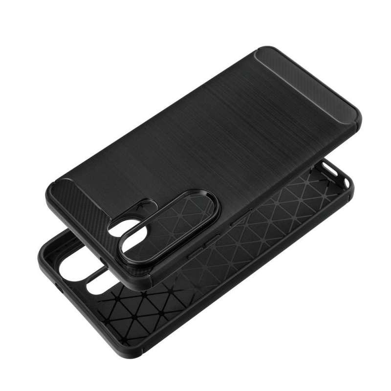 SPOTT-GR Carbon 2.0 Case - Θήκη για Xiaomi Redmi 15 4G / 15 5G σε Μαύρο Χρώμα