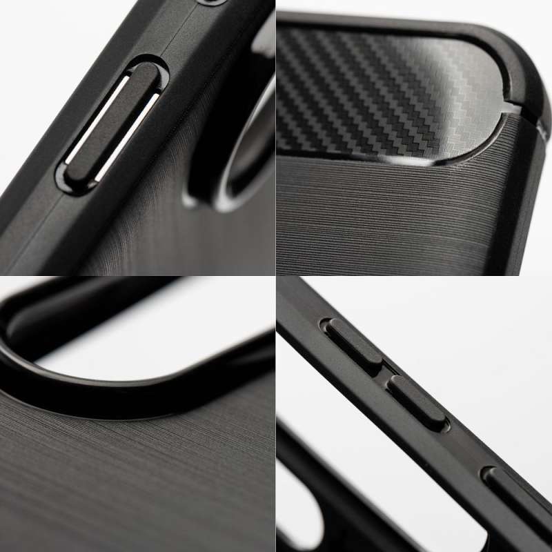 SPOTT-GR Carbon 2.0 Case - Θήκη για Xiaomi Redmi 15 4G / 15 5G σε Μαύρο Χρώμα