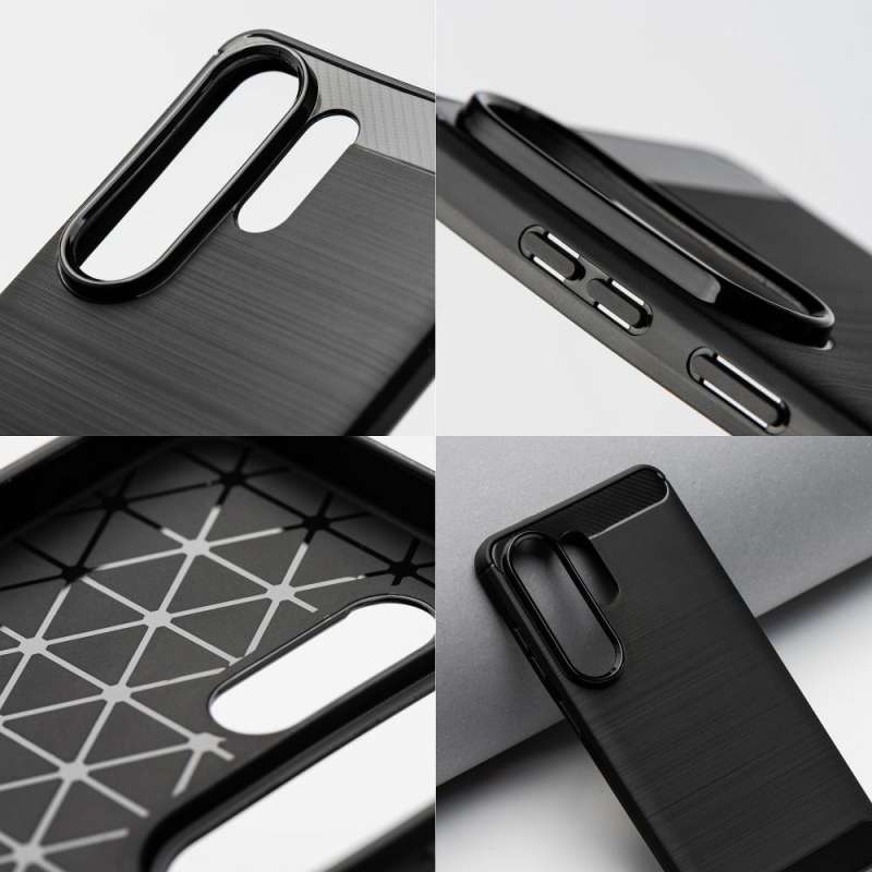 SPOTT-GR Carbon 2.0 Case - Θήκη για Xiaomi Redmi 15 4G / 15 5G σε Μαύρο Χρώμα