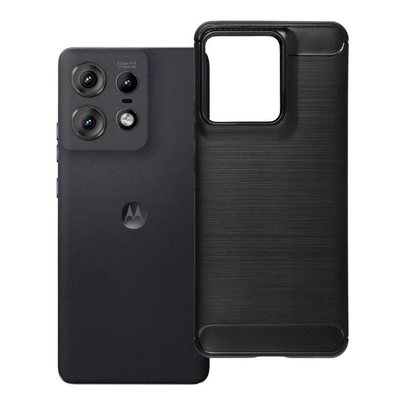 SPOTT-GR Carbon 2.0 Case - Θήκη για Motorola Moto Edge 50 Pro σε Μαύρο Χρώμα