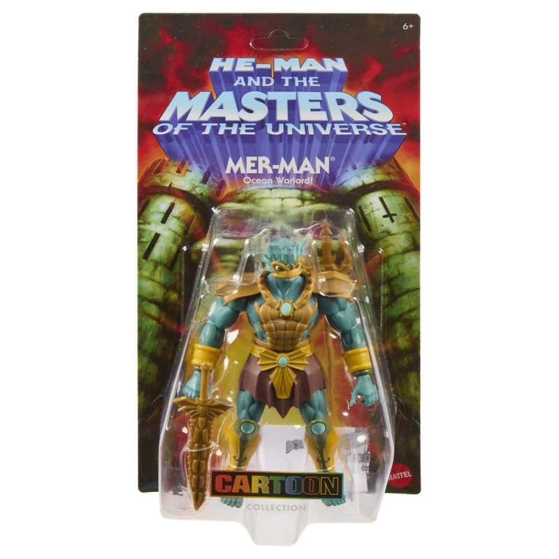 SPOTT-GR Masters of the Universe Origins - Φιγούρα Δράσης Cartoon Collection: Mer-Man με Ύψος 14cm