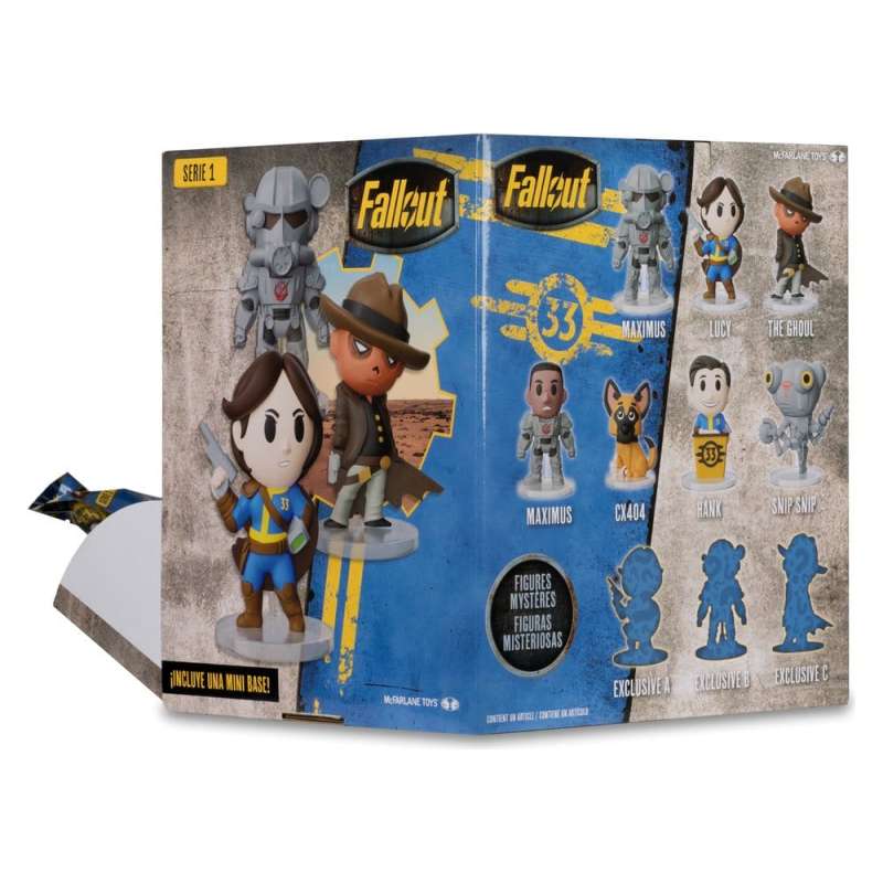 SPOTT-GR Fallout (TV Show) Blind Bag - Μίνι Φιγούρες Series 1 με Ύψος 6cm Display (Σετ 24 Τεμάχια)