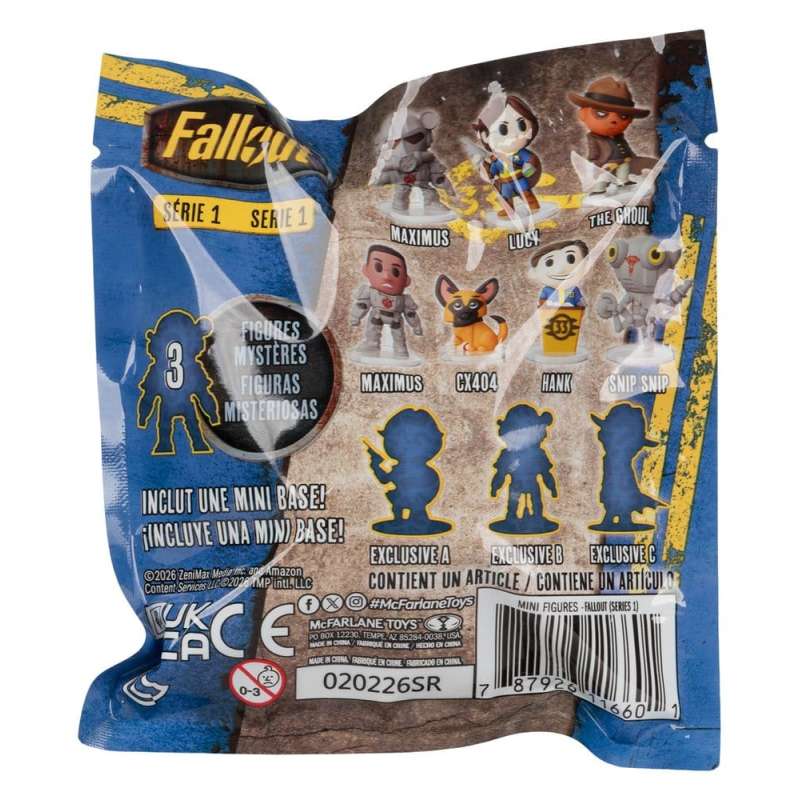 SPOTT-GR Fallout (TV Show) Blind Bag - Μίνι Φιγούρες Series 1 με Ύψος 6cm Display (Σετ 24 Τεμάχια)